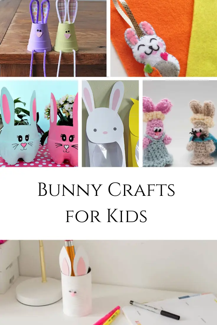 Bunny Crafts for Kids - Mud Paper Scissors